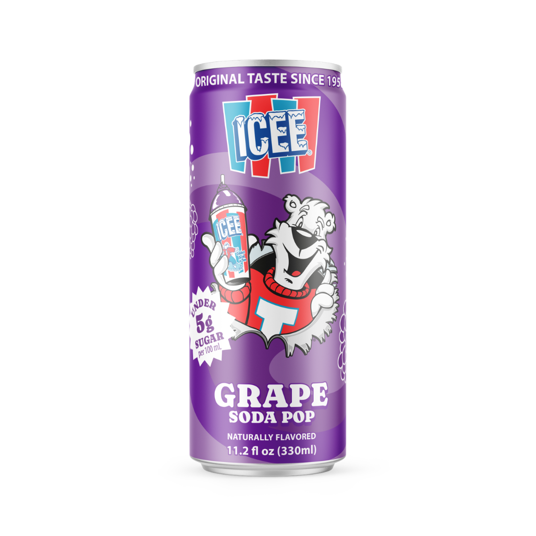 ICEE Grape Soda Can
