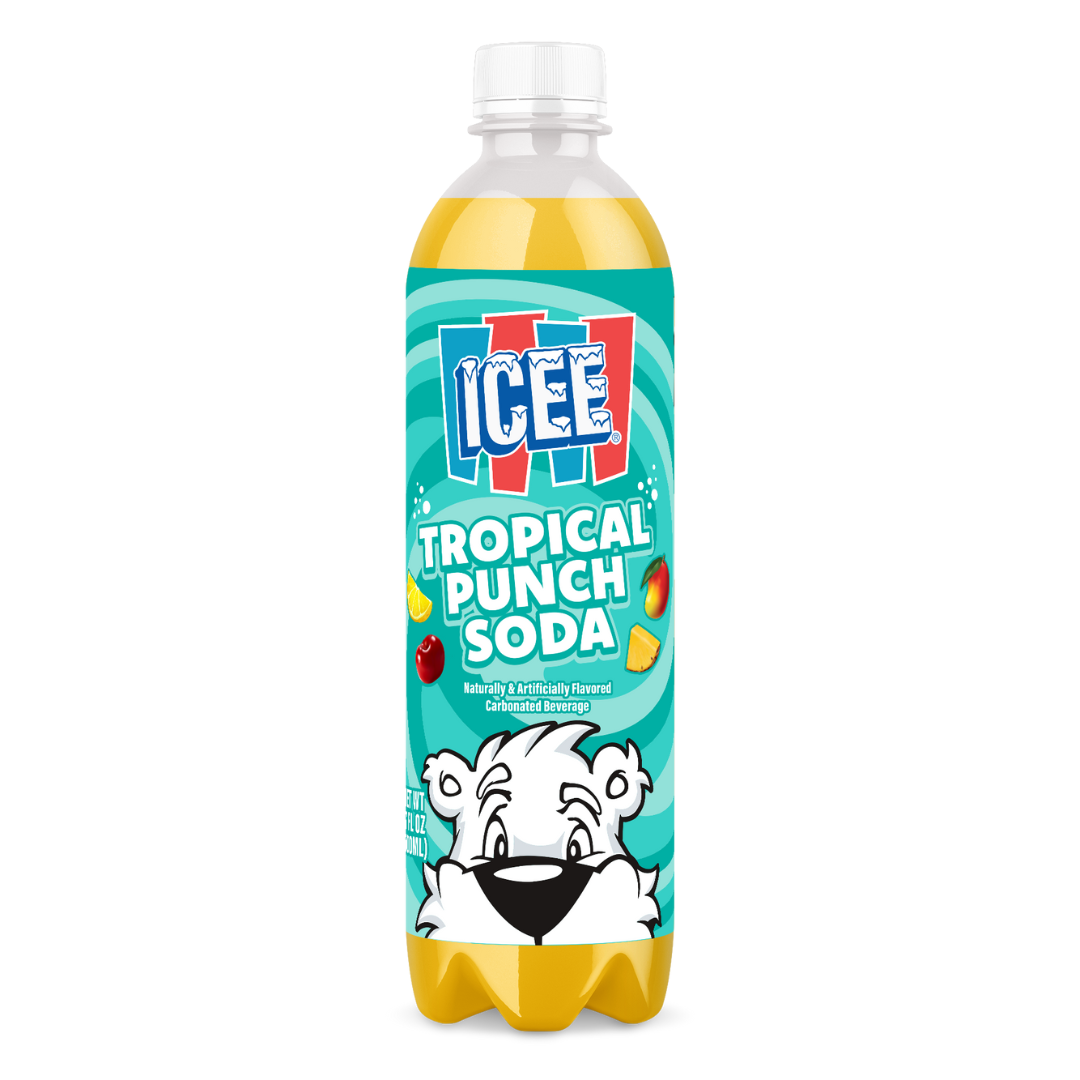 ICEE Tropical Punch Soda 17 FL OZ (500ML) PET