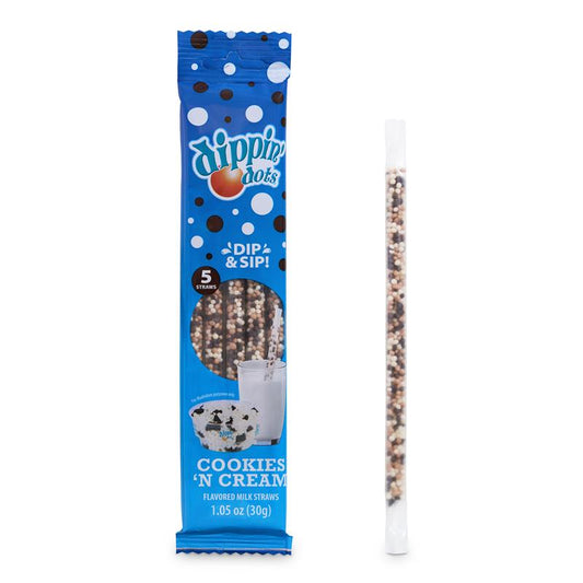 Dippin' Dots Cookies N’ Cream Milk Straws