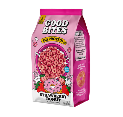 Good Bites of Protein Strawberry Donut Cereal 100g