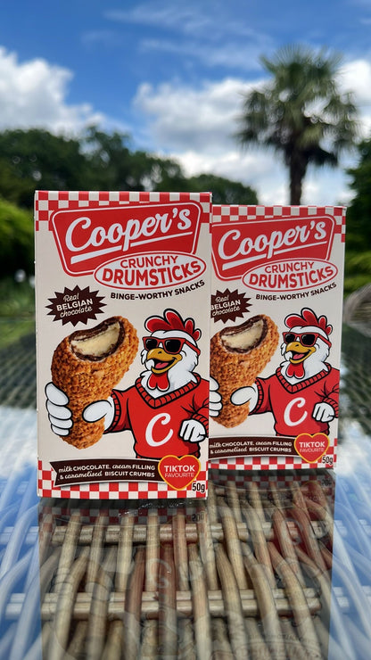 Cooper's Crunchy DrumChicks Chocolate Chicken Viral Snack