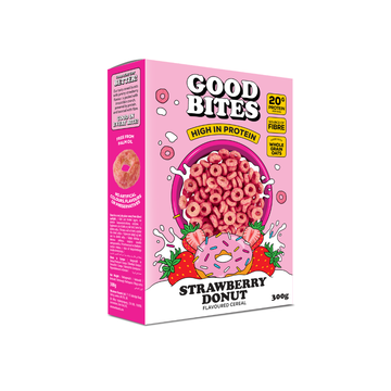 Good Bites of Protein Strawberry Donut Cereal 300g