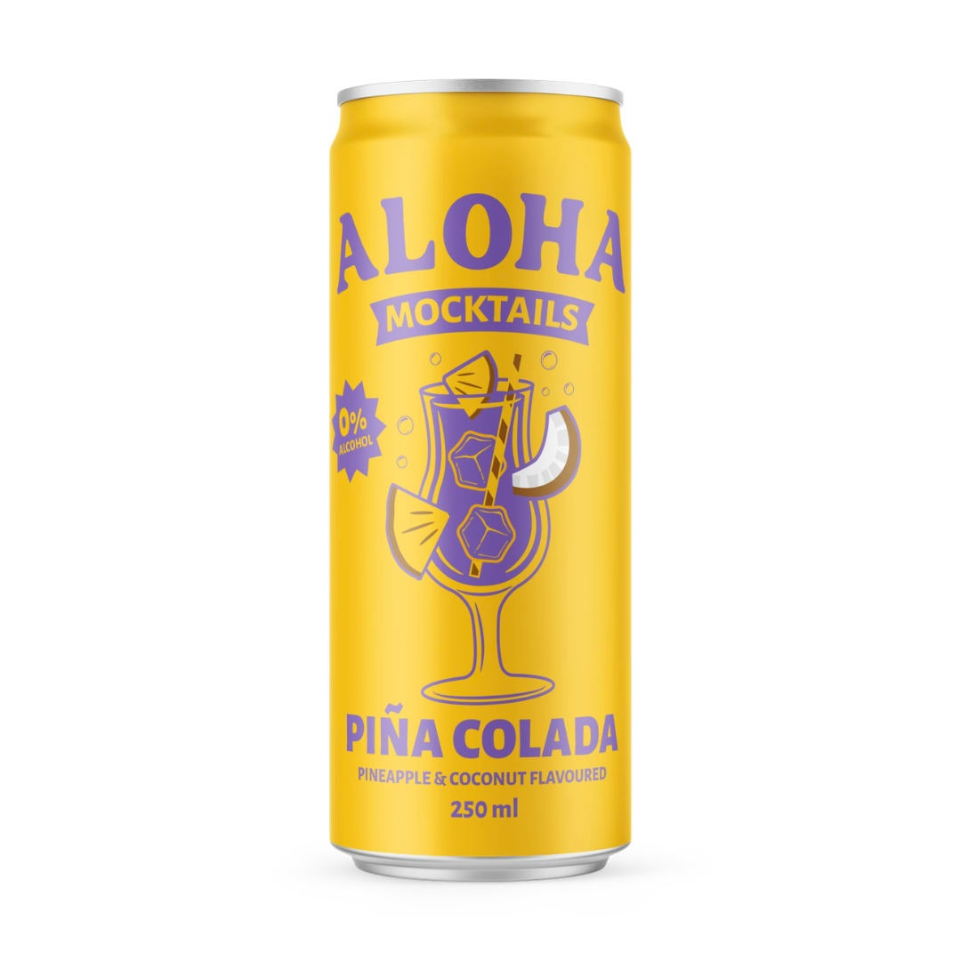 Aloha Piña Colada Flavoured Mocktail Drink