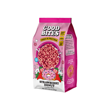 Good Bites of Protein Strawberry Donut Cereal 100g